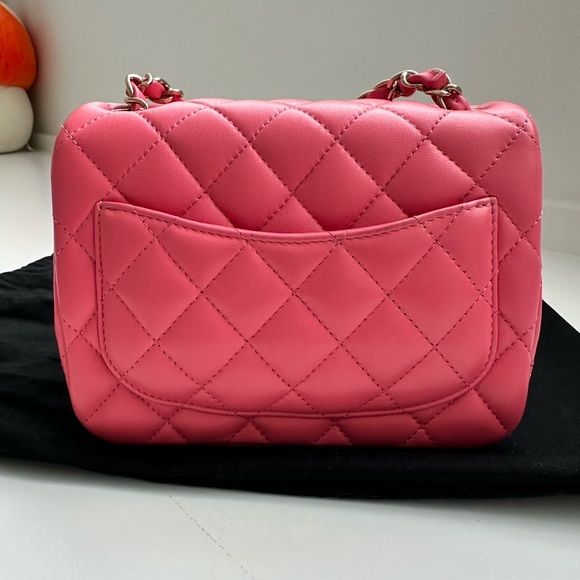 Chanel Mini Square Light Gold Hardware - Picture 5 of 10